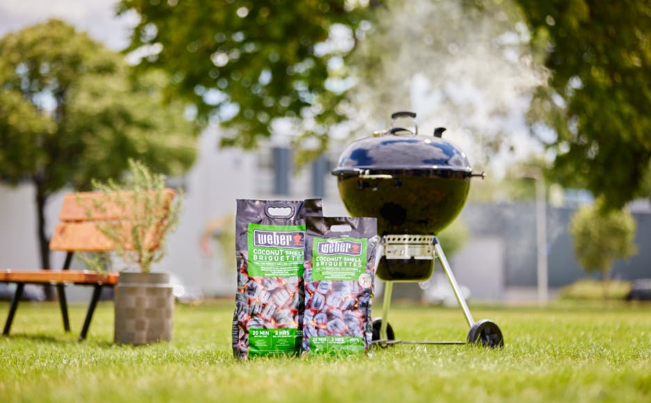 Weber-briketter knækker nødden! Weber-briketter knækker nødden!