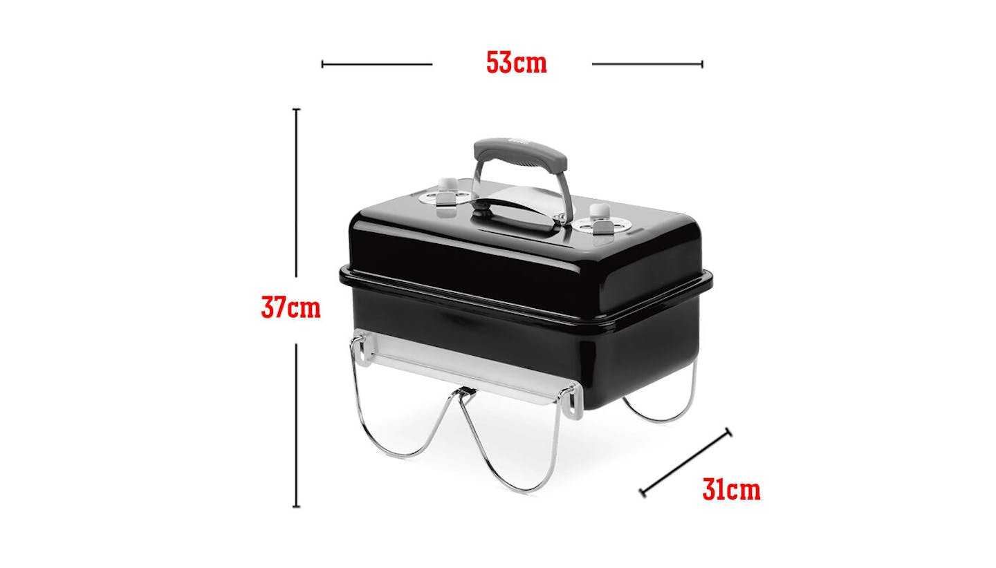 Fits 6 Burgers Measured with a Weber Burger Press, Total cooking area 1,032 square cm