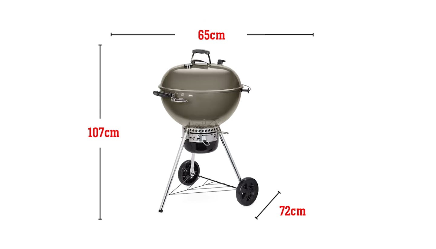 Master-Touch GBS E-5750 Holzkohlegrill Ø 57 cm