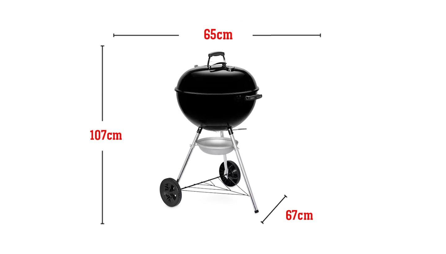 Fits 13 Burgers Measured with a Weber Burger Press, Total cooking area 2,342 square cm