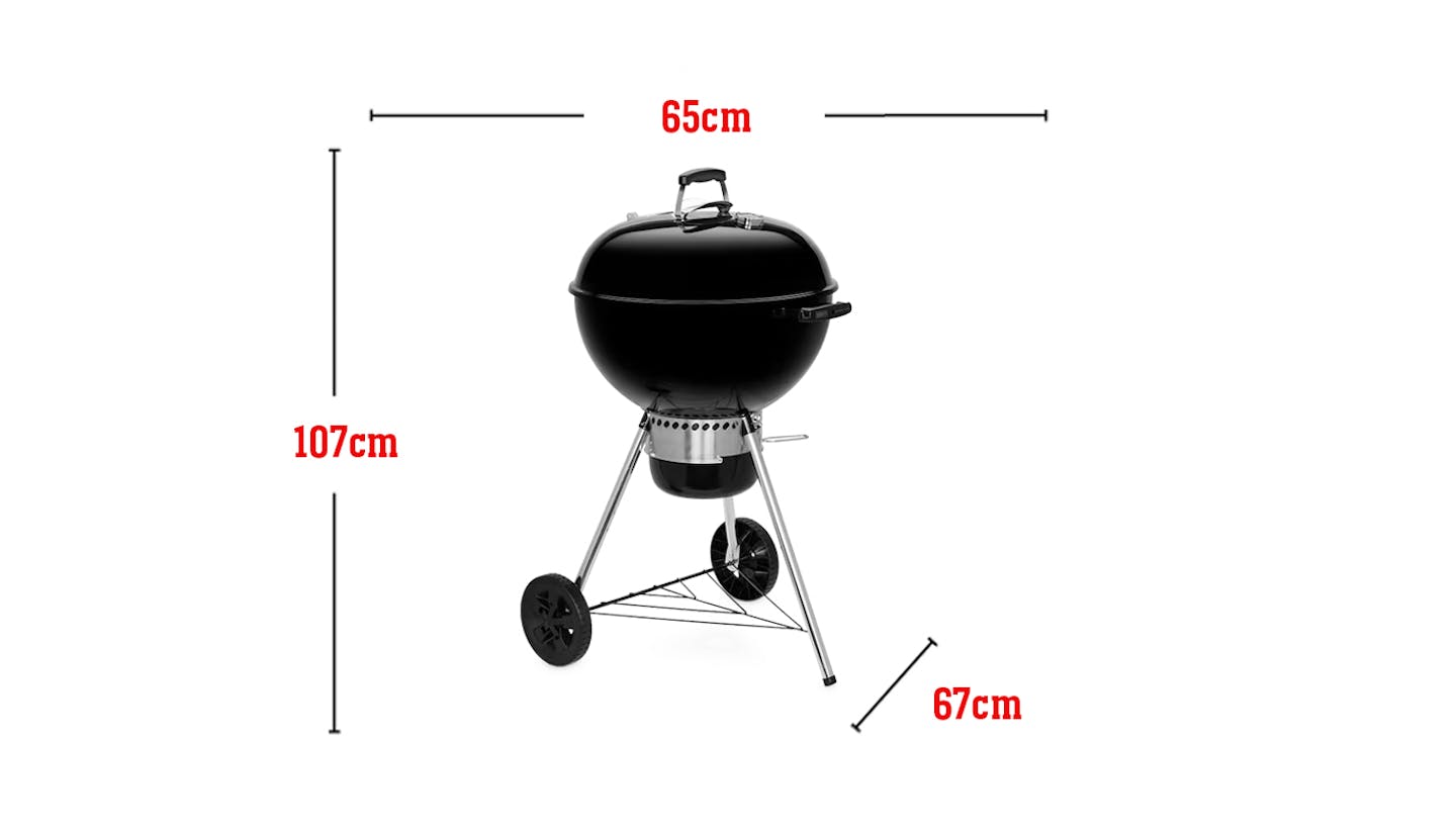 Original Kettle E-5730 Charcoal Barbecue 57 cm 