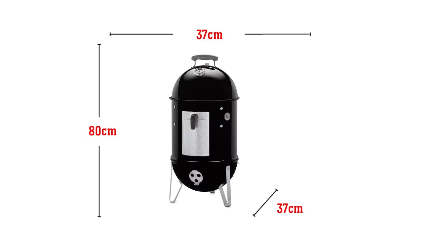 Capacidad para 2 costillares, área de cocción total de 1845 cm², funda incluida