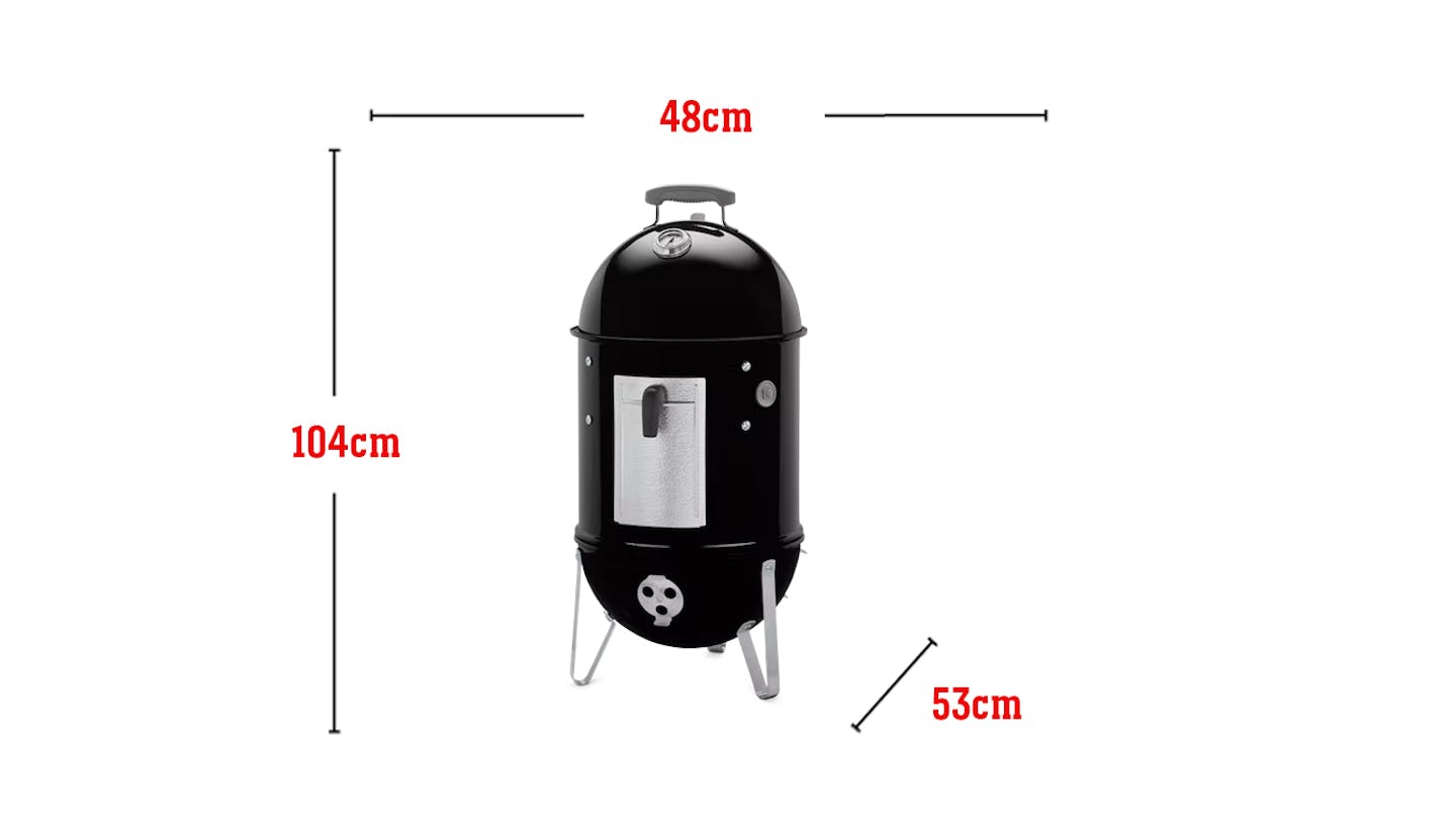Capacidad para 4 costillares, área de cocción total de 3103 cm², funda incluida