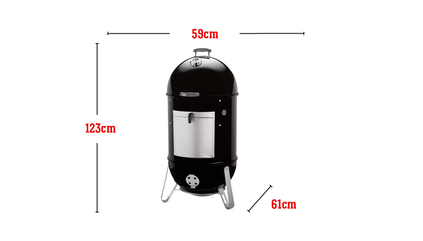 Weber smokey mountain cooker 57 outlet cm