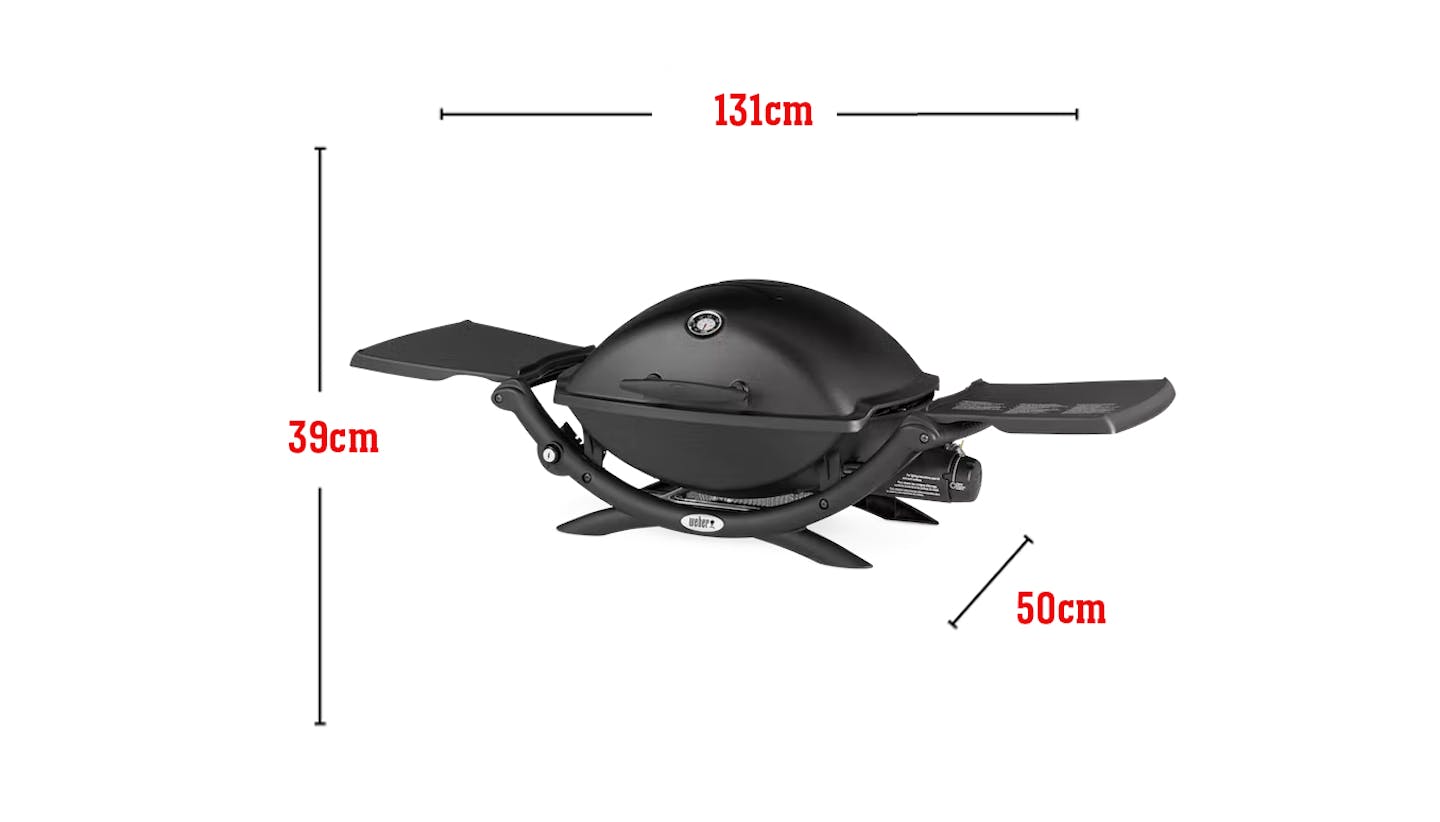 Pour 12 steaks hachés façonnés avec une presse à hamburger Weber, surface de cuisson totale de 1 806 cm², brûleurs d'un rendement de 12 000 BTU/heure