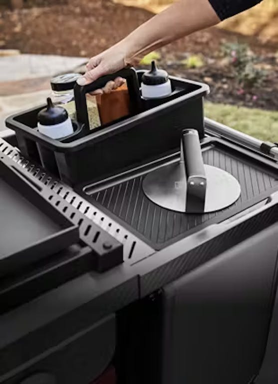 Weber Works Caddy with Tray Lid