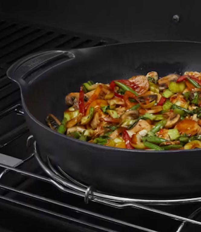 WEBER CRAFTED Wok & Dampfgarer