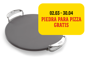 una piedra para pizza