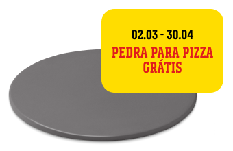 uma pedra para pizza