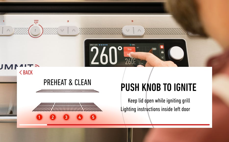 Zündung per Touchscreen