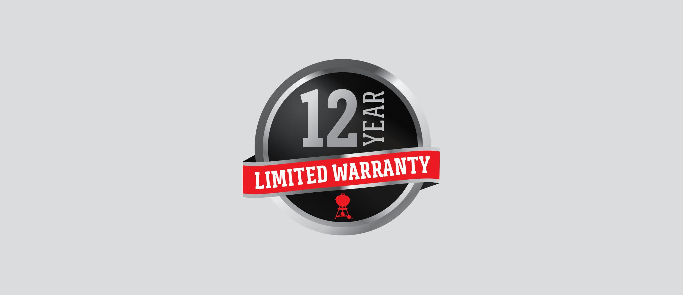 12 year Limited Warranty