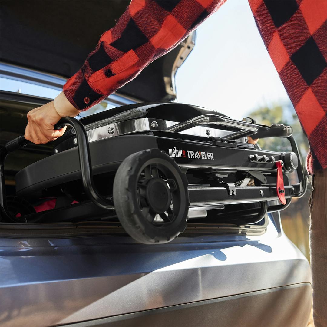 Weber Traveler® Compact Portable Gas Grill