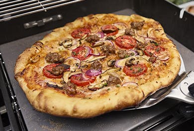 The included Weber Crafted® frame offers even more ways to use your grill.