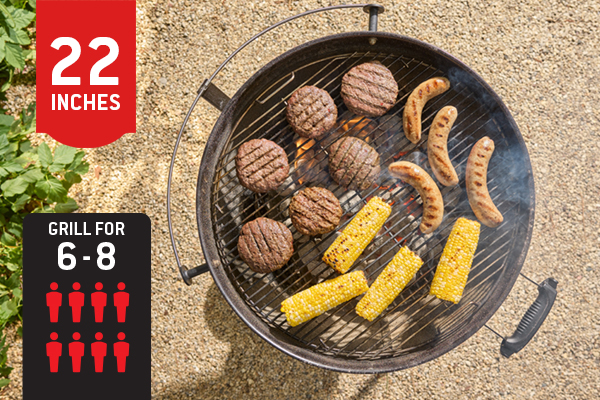 Weber 22” Original Kettle Premium | Charcoal Grill | Weber Grills