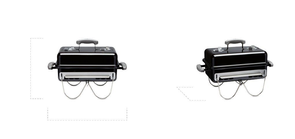 Go-Anywhere® Charcoal Grill | Portable Flavor, Anywhere