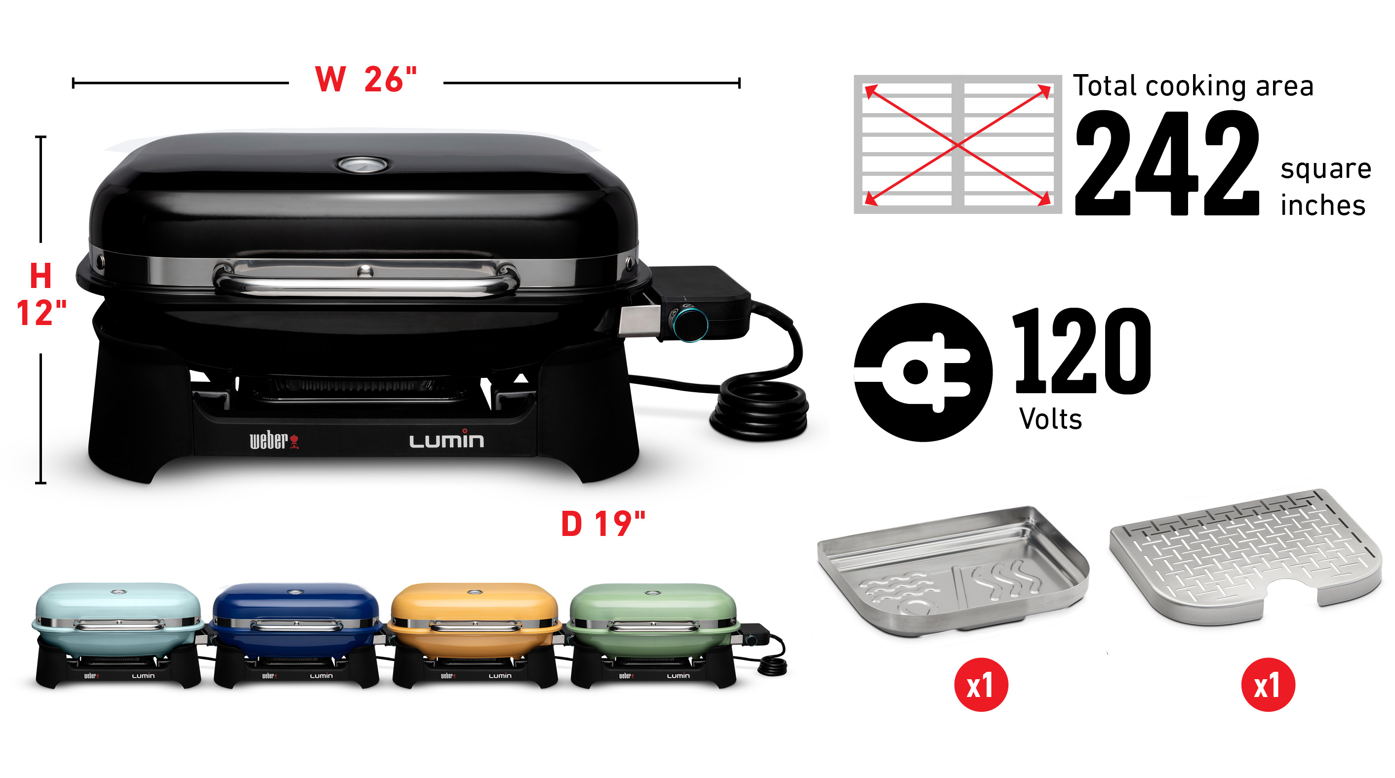 Uniflame 2024 electric grill