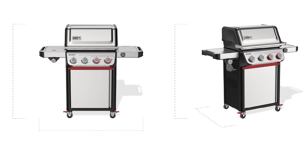 Specifications for the Spirit SP-435 LP grill