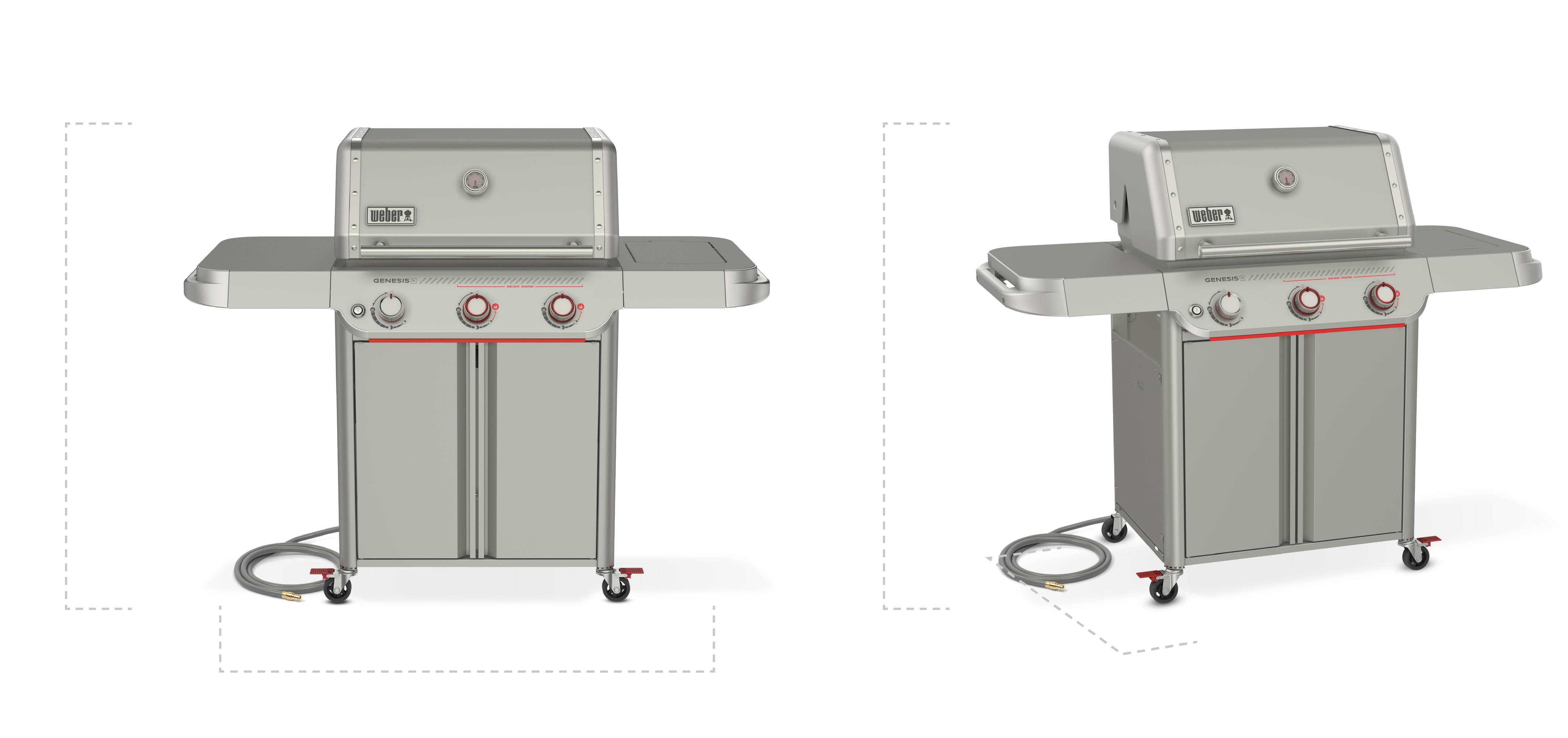 Genesis&reg; E-325W Gas Grill Titanium Edition (Natural Gas)