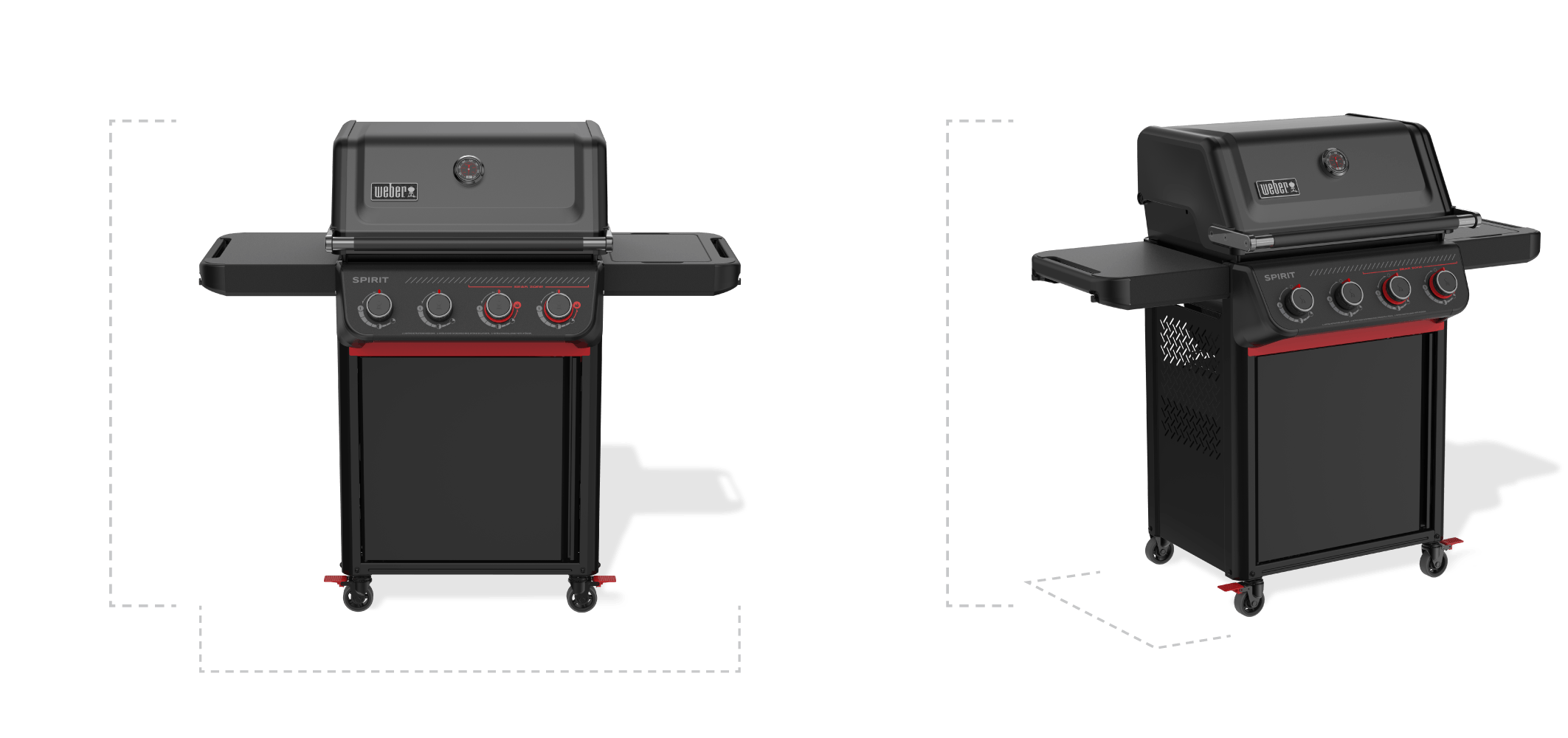Specifications for the Spirit E-425C LP grill
