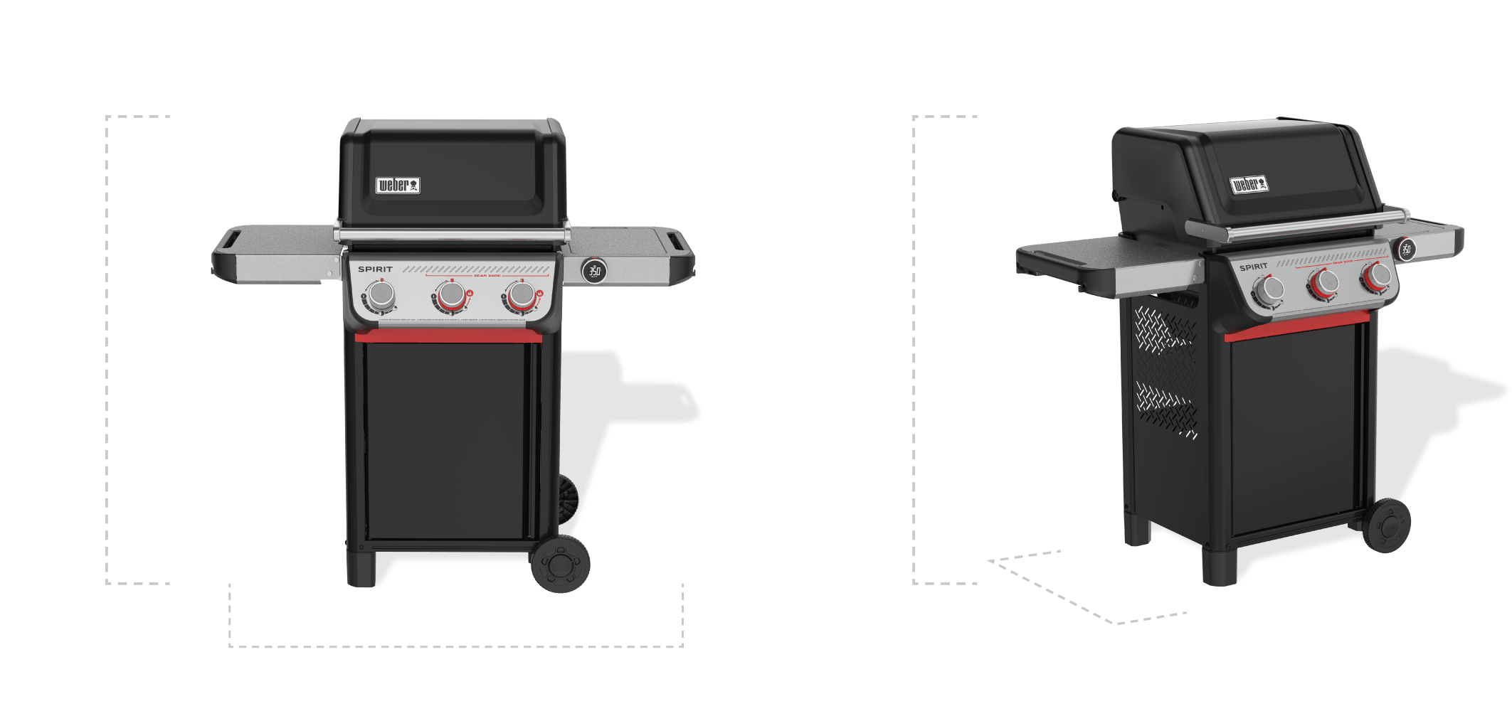 Specifications for the SPIRIT&reg; EX-325 Gas LP grill