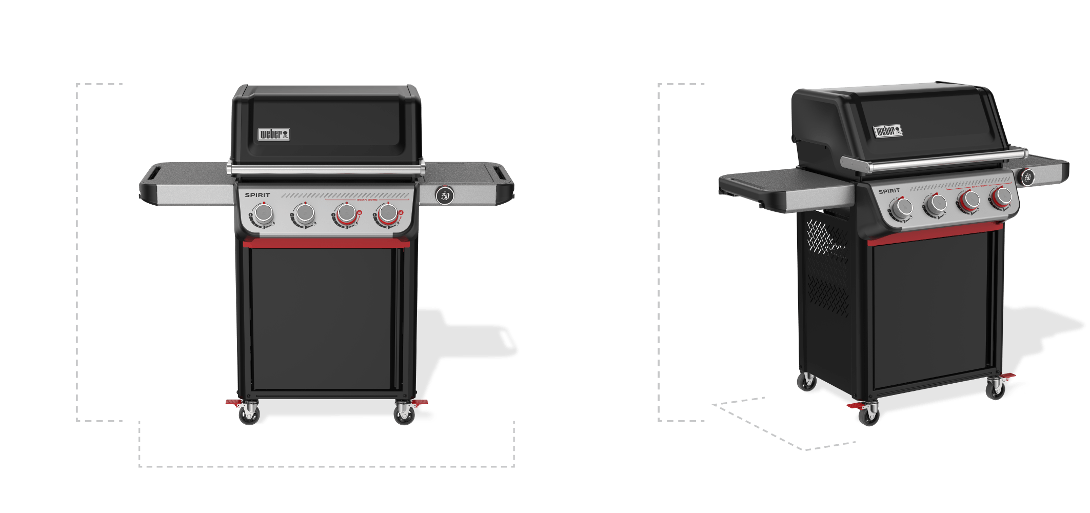 Specifications for the SPIRIT&reg; EX-425C Gas LP grill