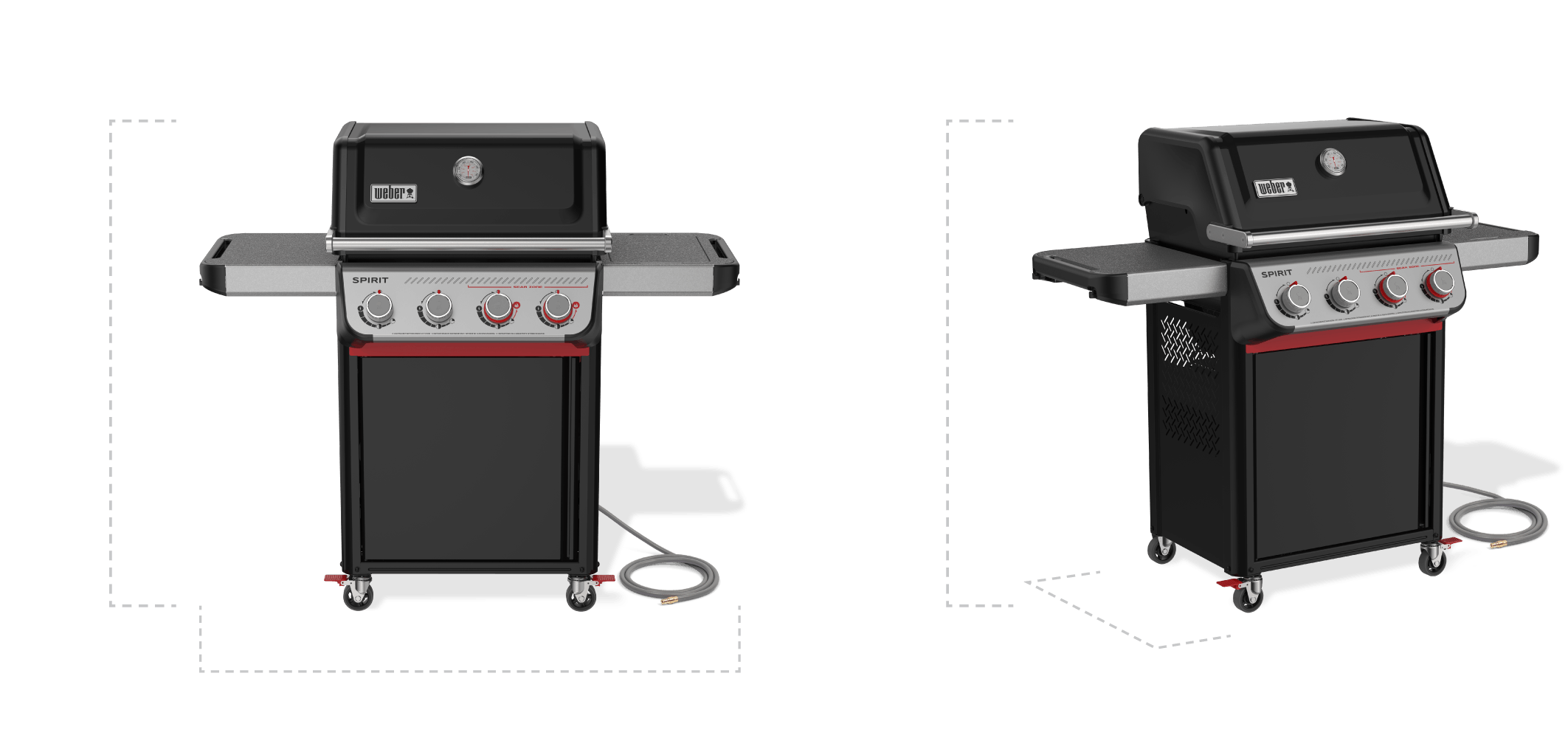 Specifications for the Spirit E-325 LP grill