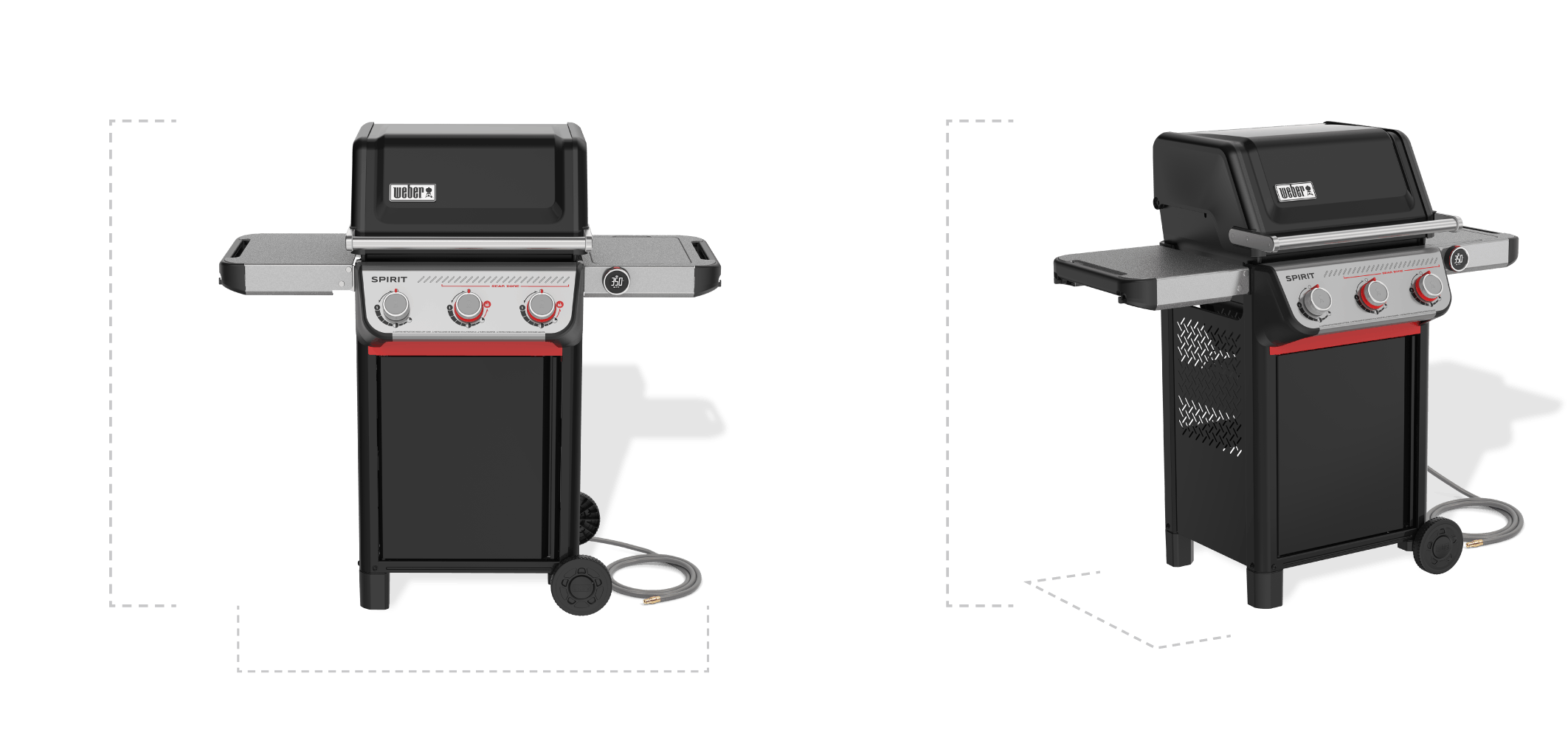Specifications for the SPIRIT&reg; EX-325 Gas NG grill