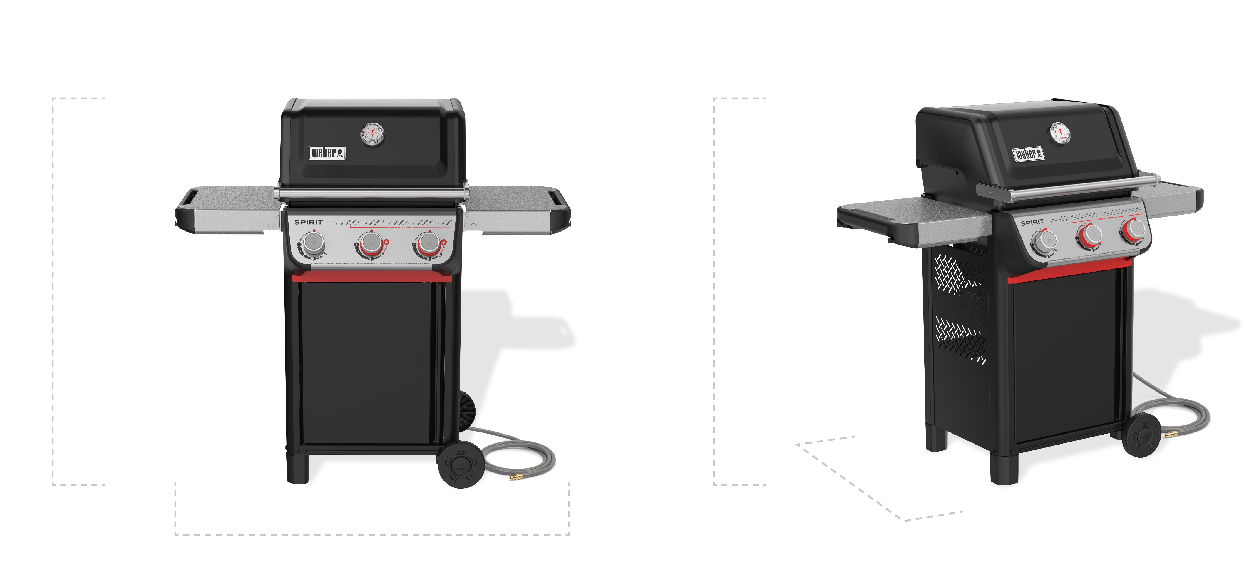 Spirit® E-325 Gas Grill | Natural Gas, Sear Zone & 3 Burners