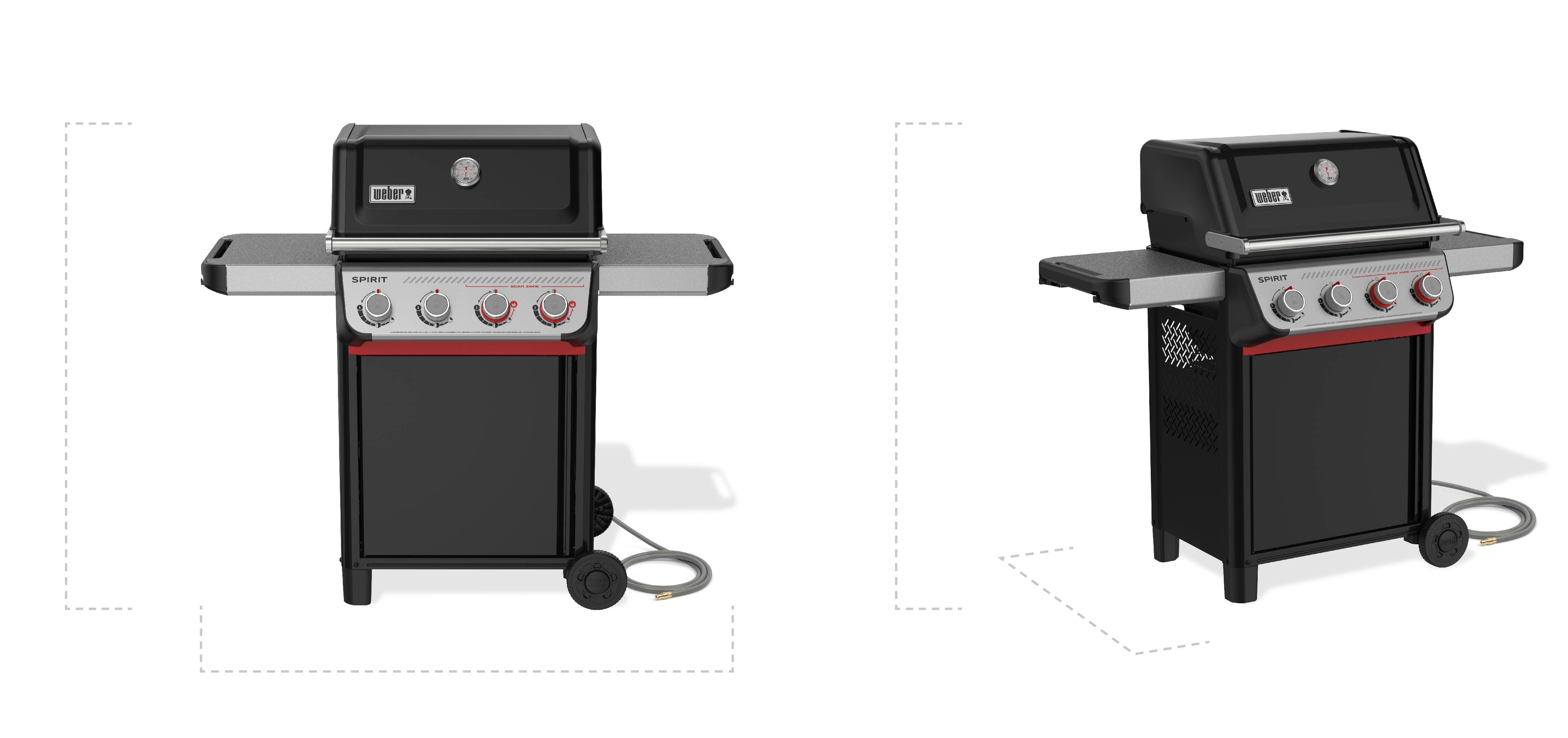 Specifications for the Spirit E-425 LP Grill