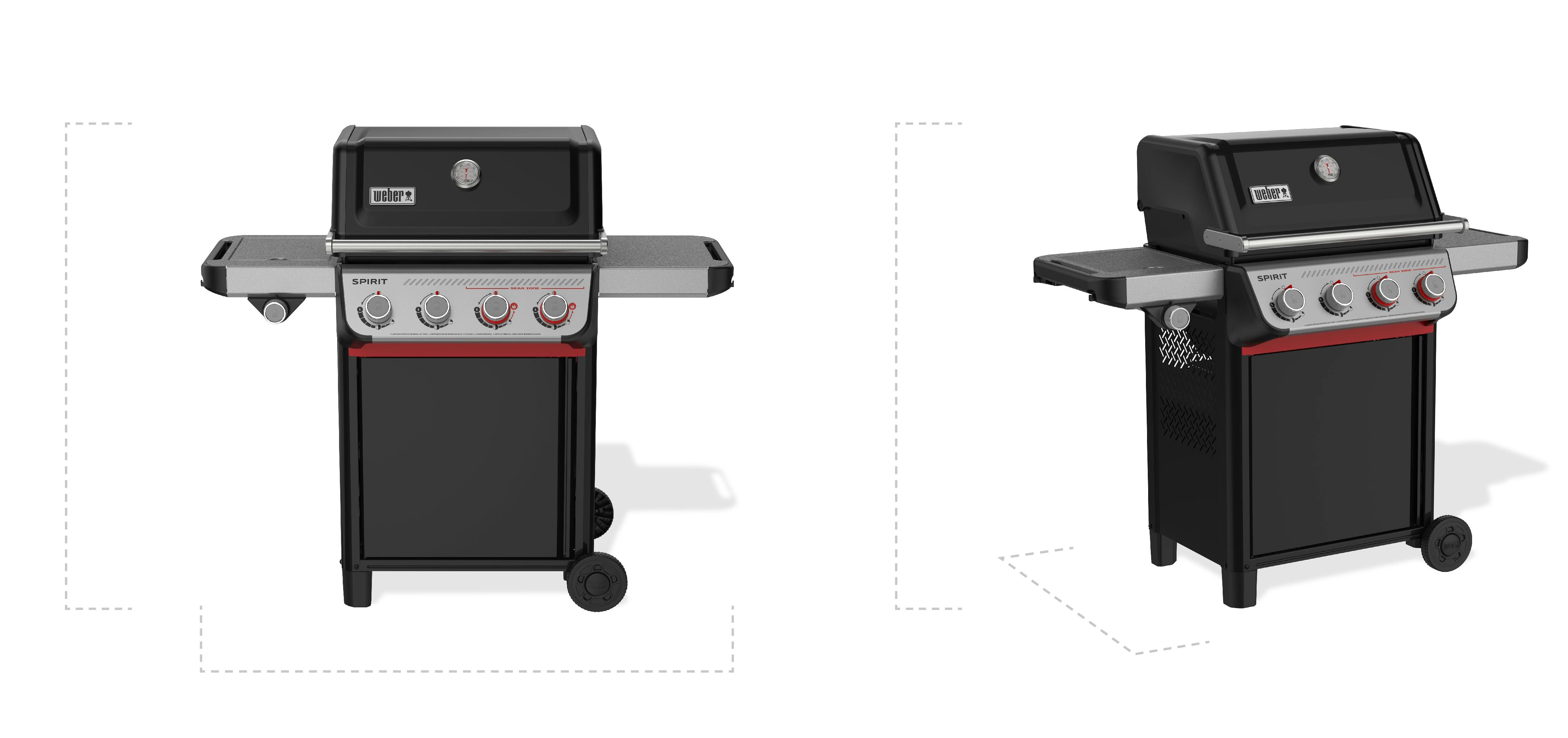 Specifications for the Spirit E-435 LP grill