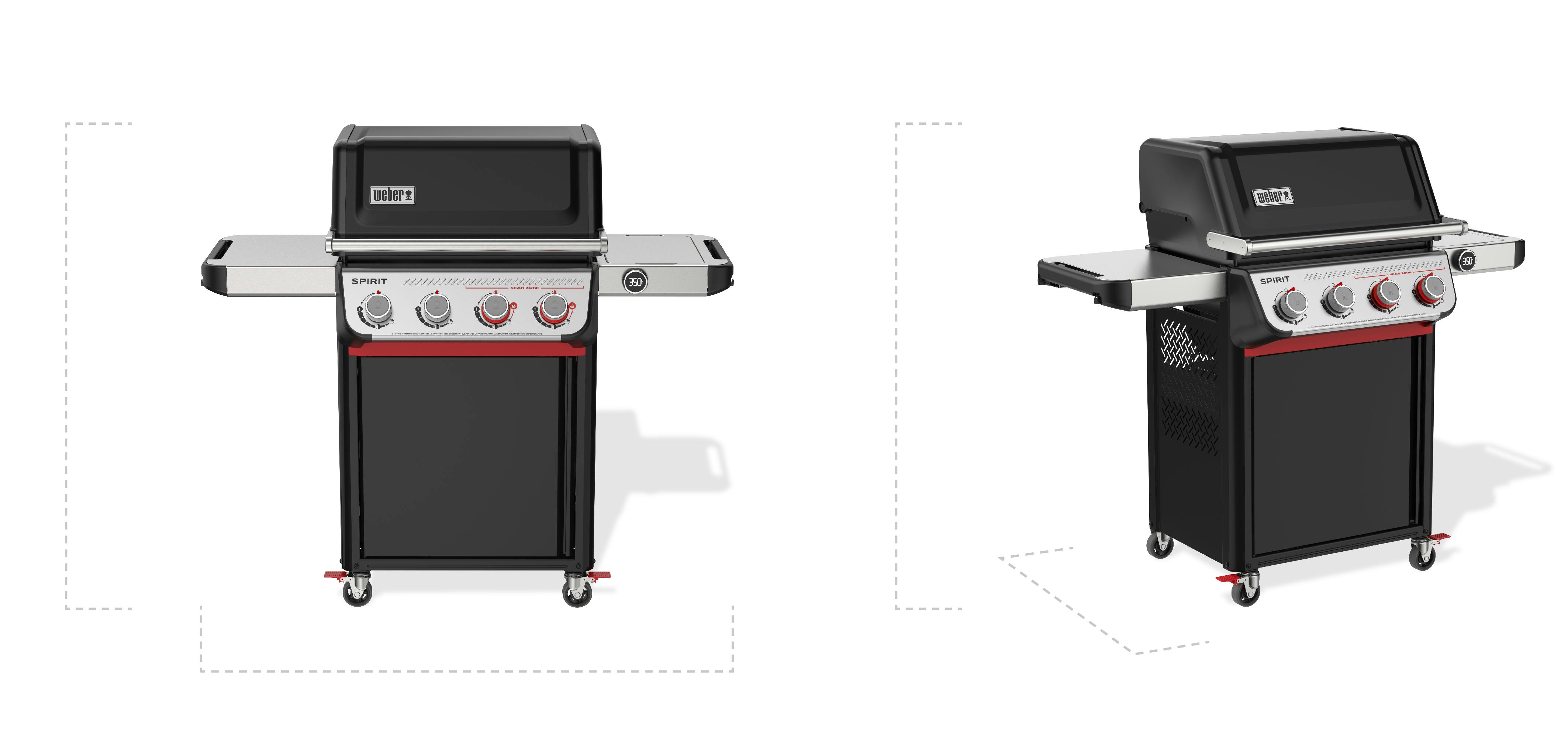 Specifications for the Spirit EP-425 LP grill