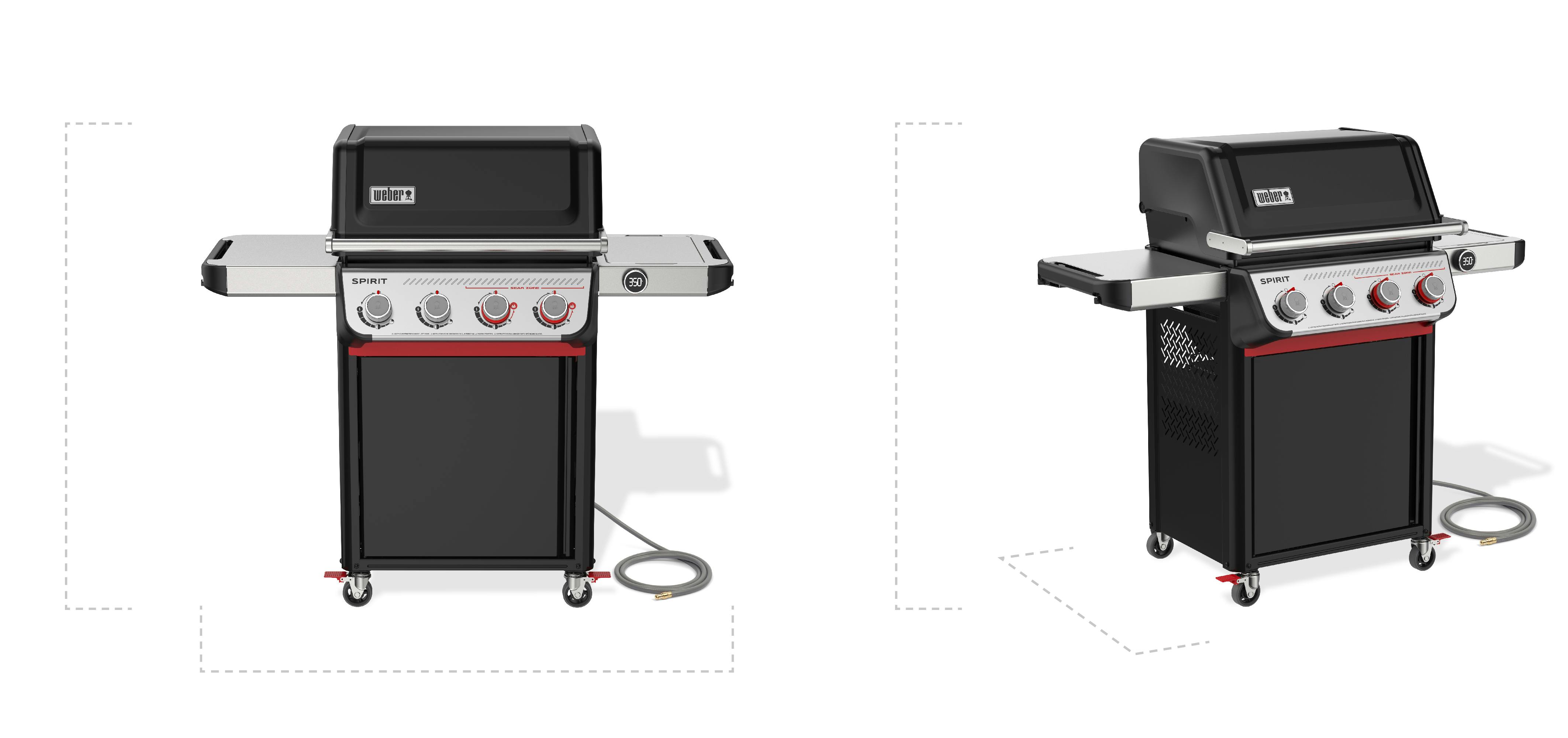 Specifications for the Spirit EP-425 NG grill