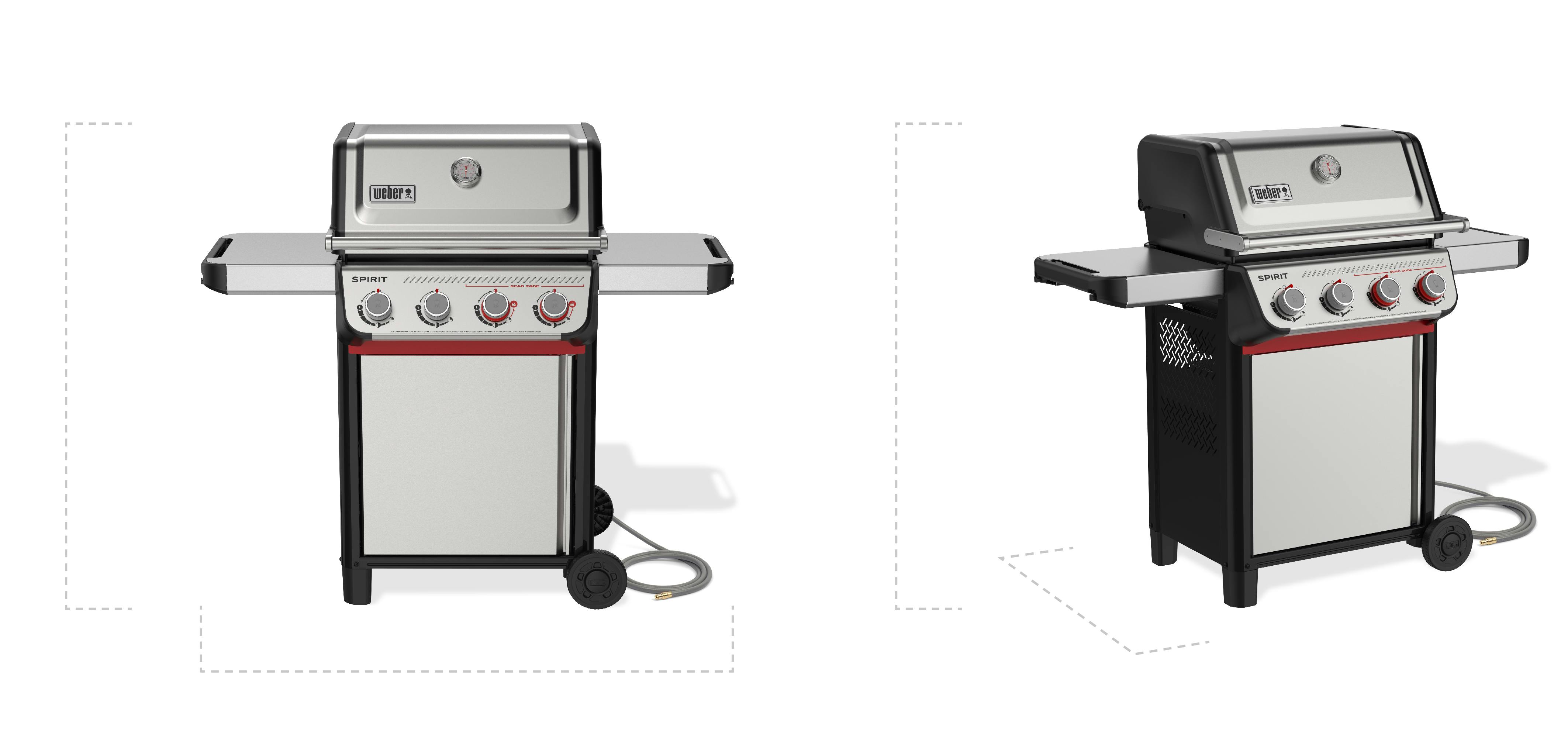 Specifications for the S425 LP grill