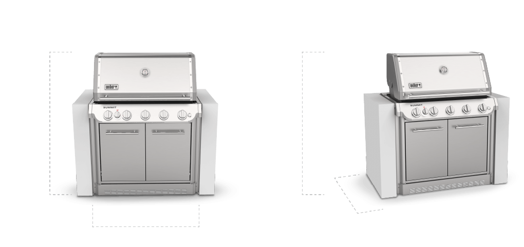 Summit® SB38 S Built-In Gas Grill (Natural Gas)