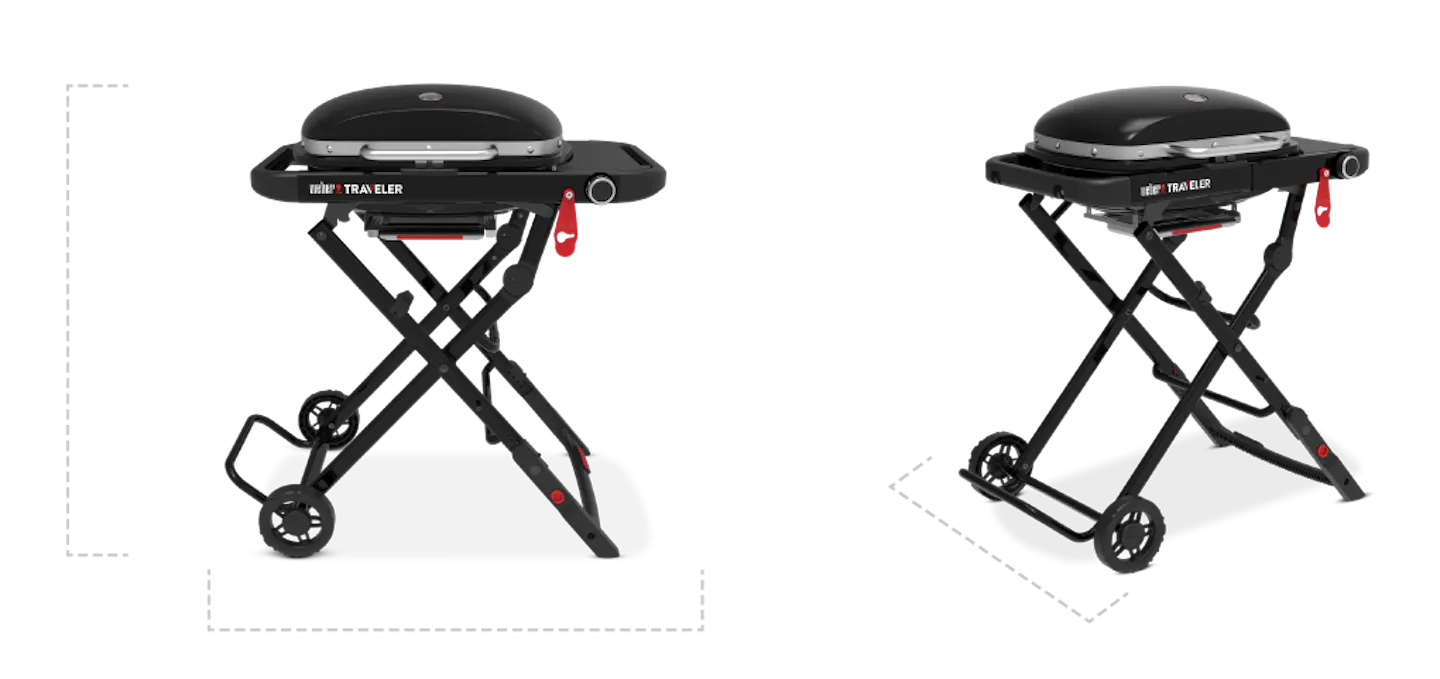 Pour 15 steaks hach&eacute;s fa&ccedil;onn&eacute;s avec une presse &agrave; hamburger Weber, surface de cuisson totale de 2&nbsp;064&nbsp;cm&sup2;, br&ucirc;leurs d'un rendement de 13&nbsp;000 BTU/heure