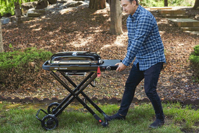 Raise and lower with one hand