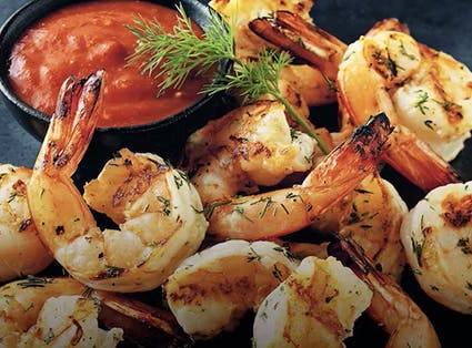 Grilled Shrimp Cocktail