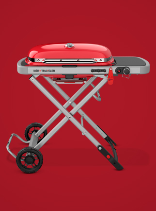 Portable weber outlet grill