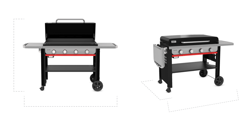 Slate&reg; 36&rdquo; Rust-Resistant Griddle (Liquid Propane)