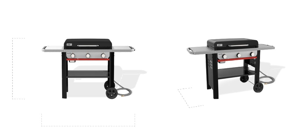 Weber Slate 28" rust-resistant Griddle