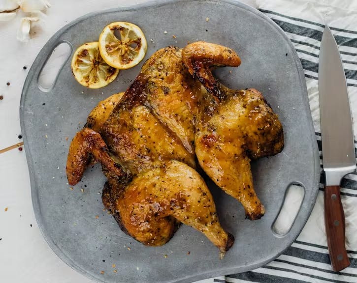 Lemon and Honey-Glazed Chicken