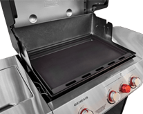 WEBER Plaque de cuisson en fonte pour barbecue, Genesis II 7599